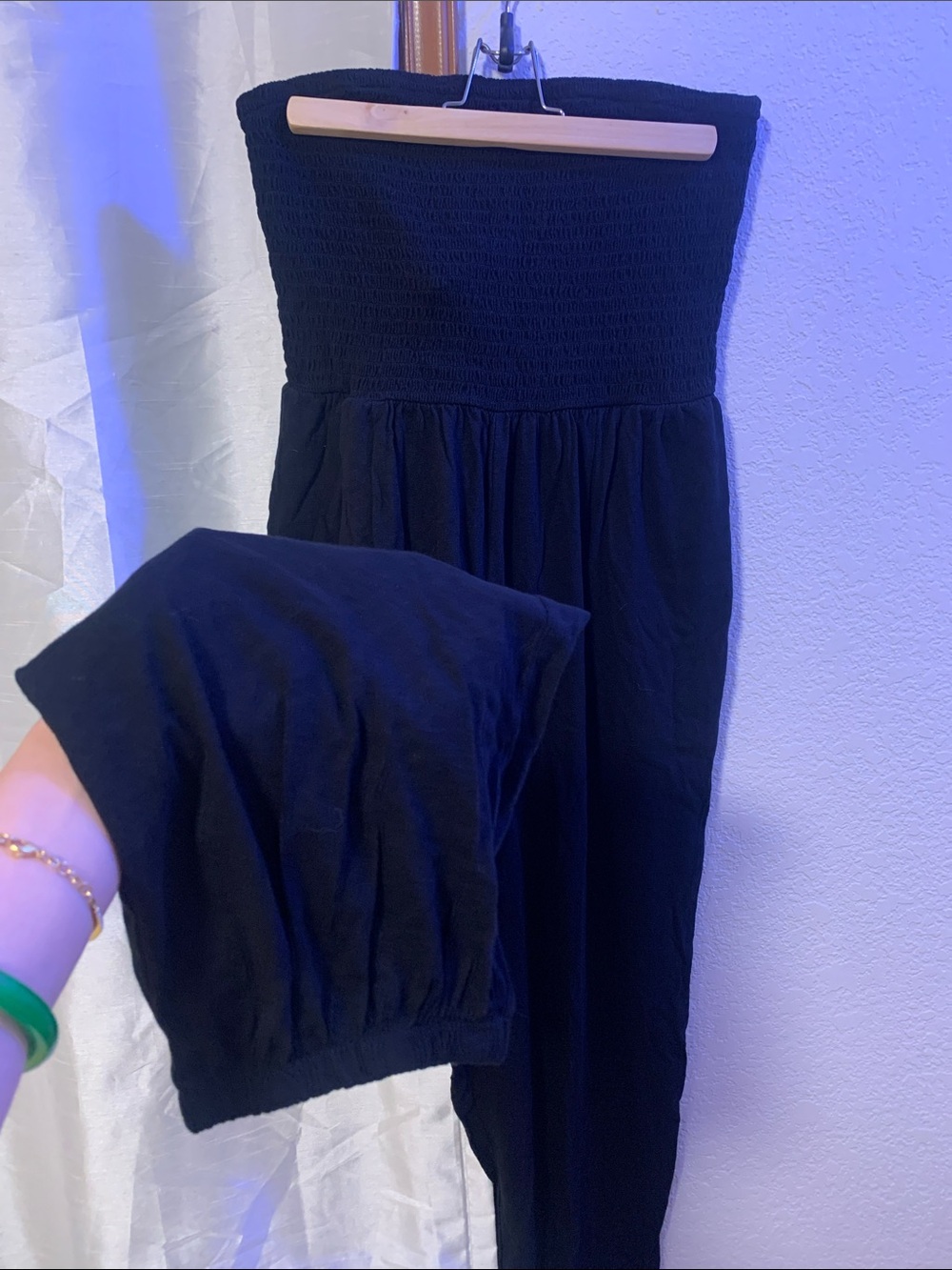 Sunchaser Knit Smocked Tube Jumpsuit - Picture 3 of 5